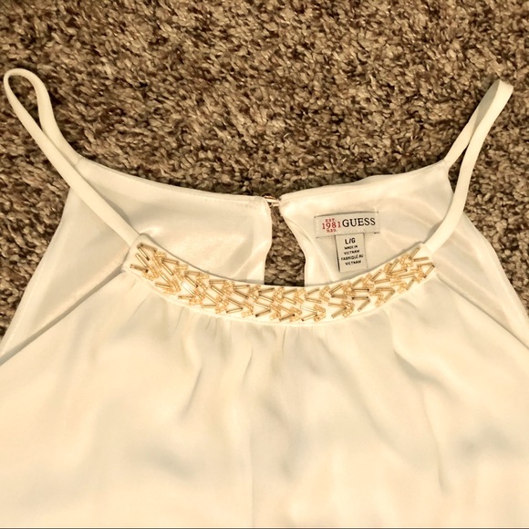 Guess High Neck Tank Top - Picture 2 of 7